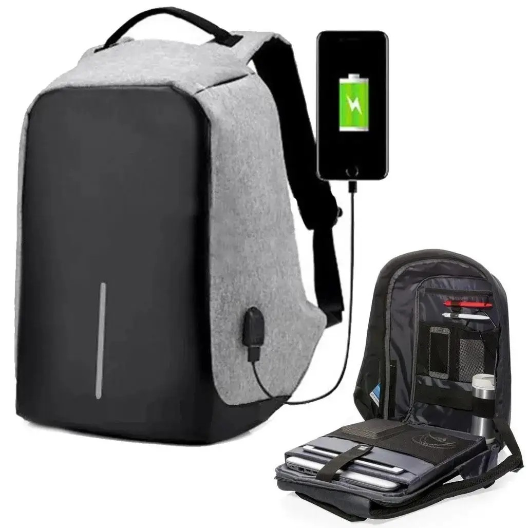 carteras y maletas - Mochila Morral Bulto multifuncional antirobo, para viaje, laptop, impermeable  2