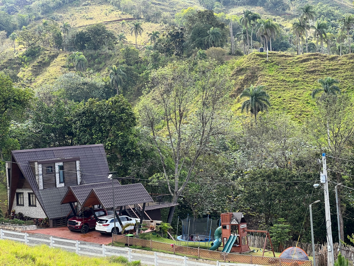 casas vacacionales y villas - Villa de 5 habitaciones en rancho arriba ocoa 7