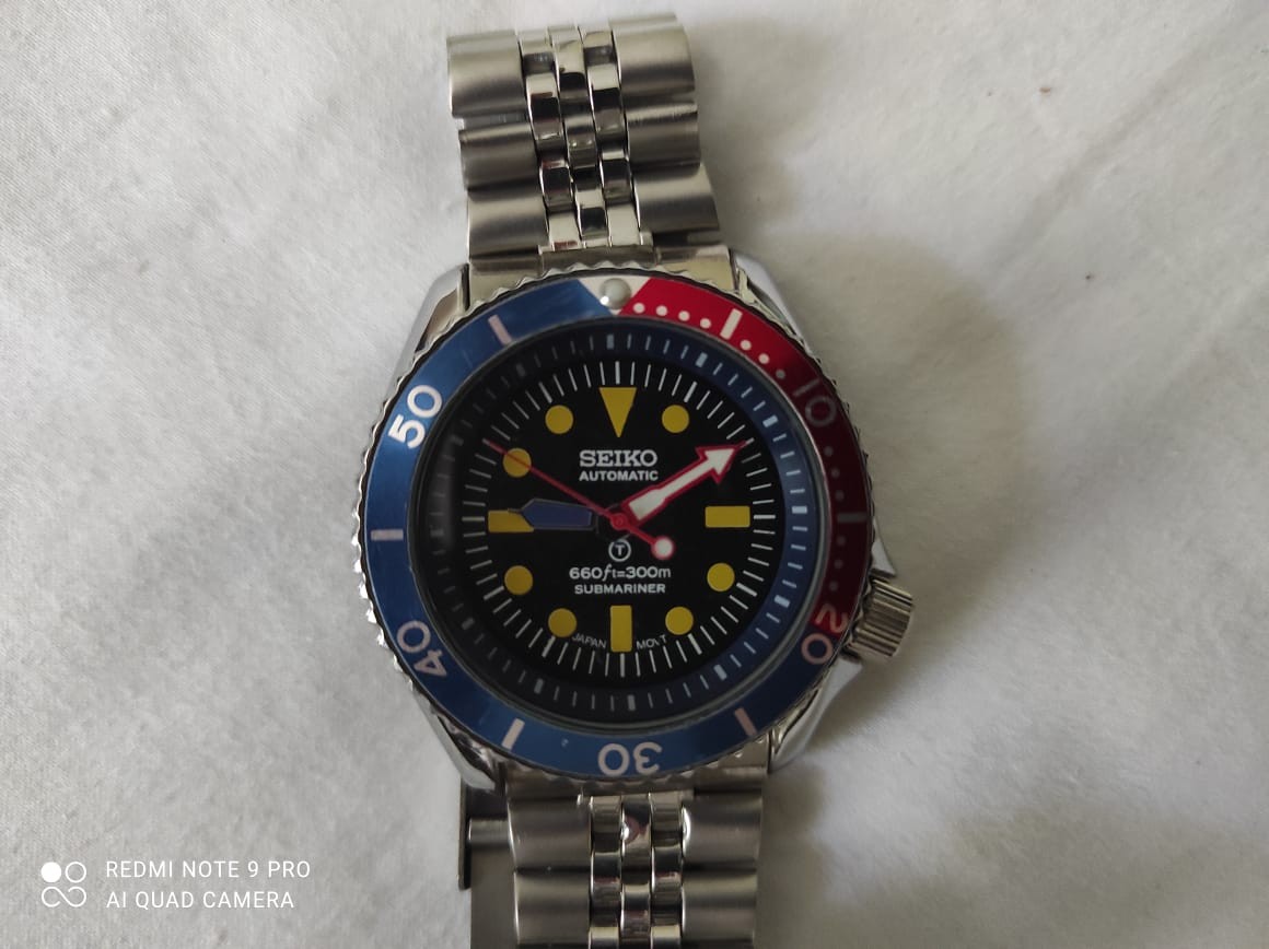 joyas, relojes y accesorios - RELOJ SEIKO PEPSI COMO NUEVO