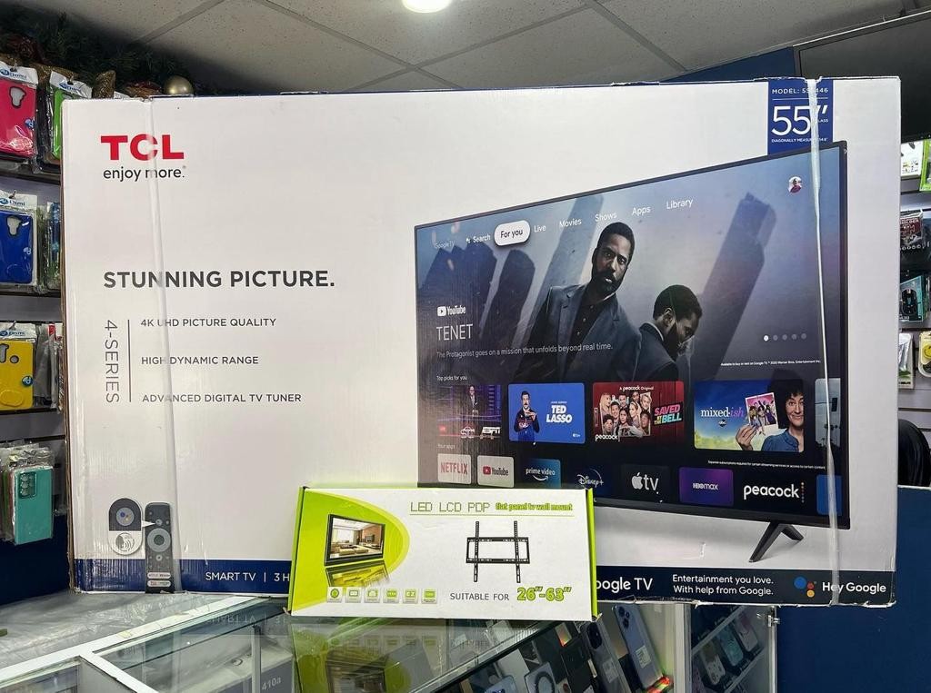 tv - TCL DE 55 4K GOOGLE TV 