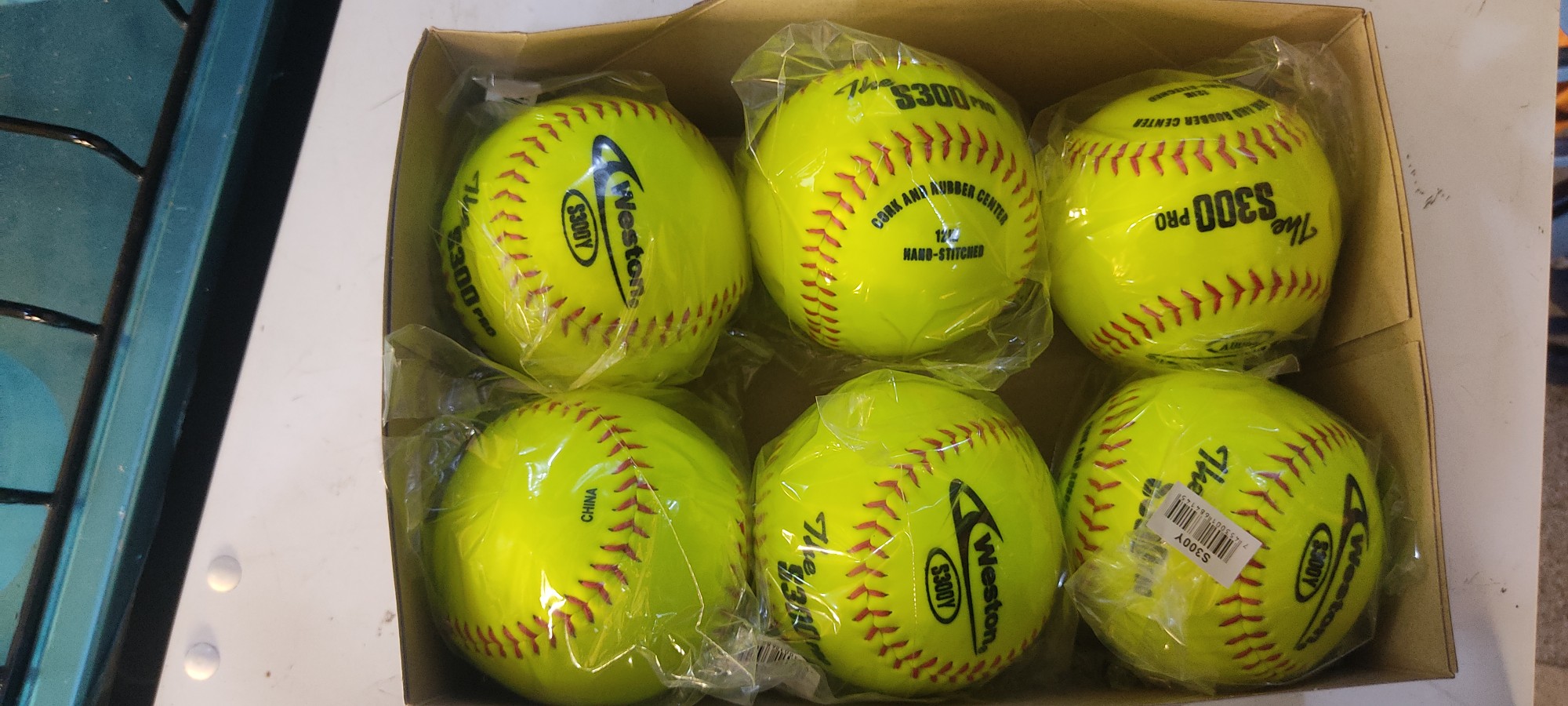 deportes - Bolas softball Weston S300  0