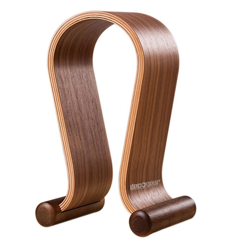 decoración y accesorios - Stand Soporte de madera para auriculares 1