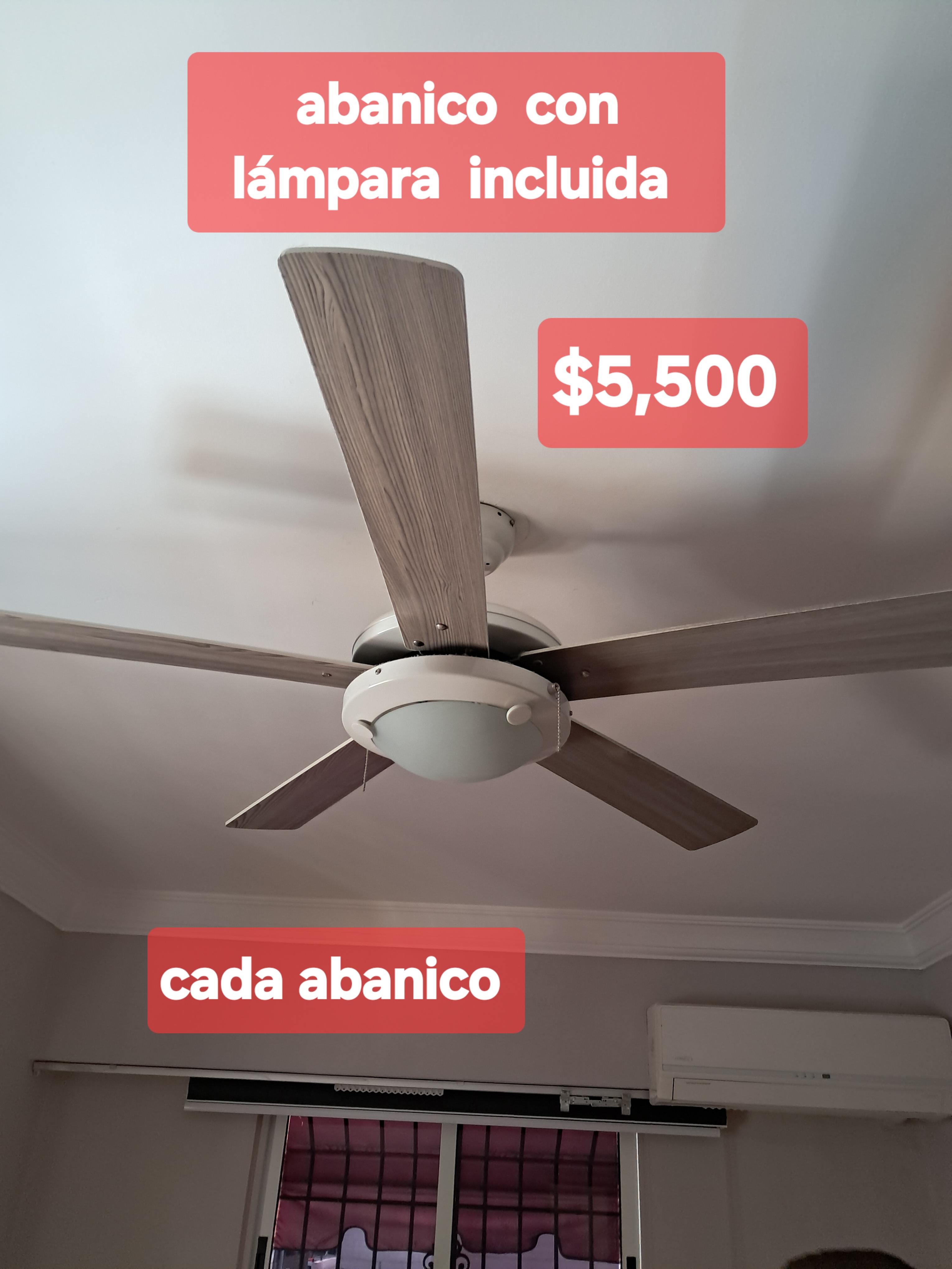 aires acondicionados y abanicos - Varios artículos de el hogar con diferentes precio 1