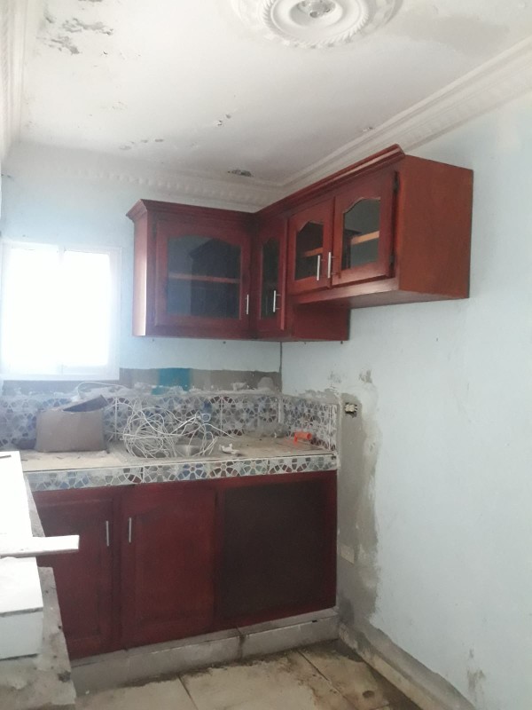 cocina - Gabinetes En forma de L en madera 