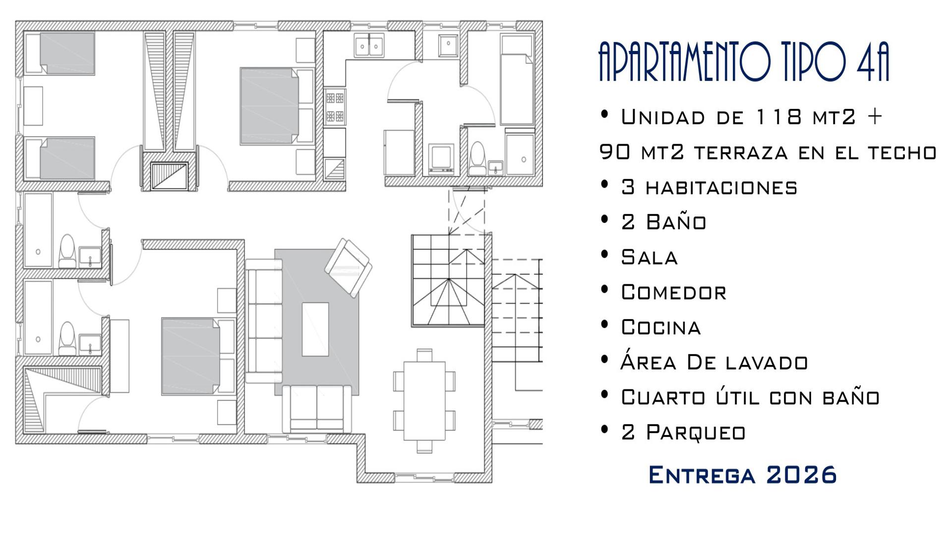 apartamentos - Apartamento en venta Santo Domingo Oeste 5