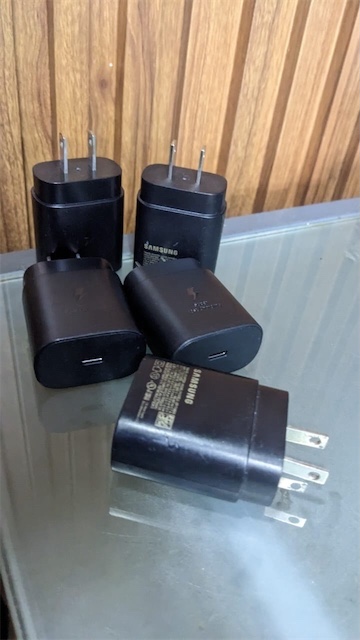 accesorios para electronica - cargador samsung 45W  1