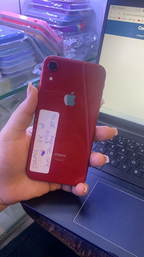 celulares y tabletas - Iphone Xr de 64Gb Semi Factory 