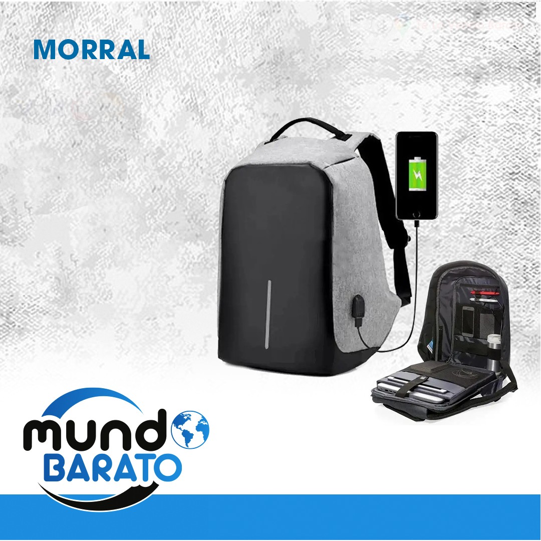 carteras y maletas - Mochila Morral Bulto multifuncional antirobo, para viaje, laptop, impermeable  0