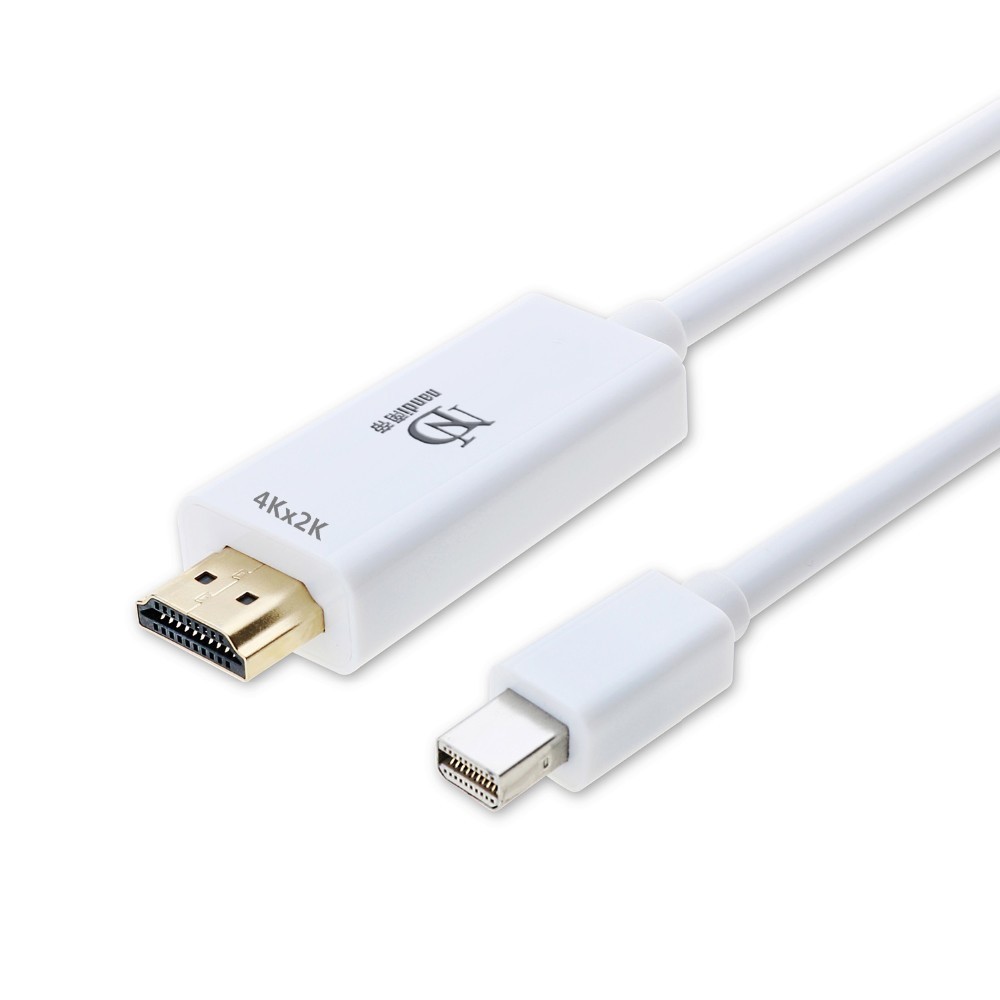 accesorios para electronica - Cable adaptador de mini DisplayPort macho a HDMI macho 1