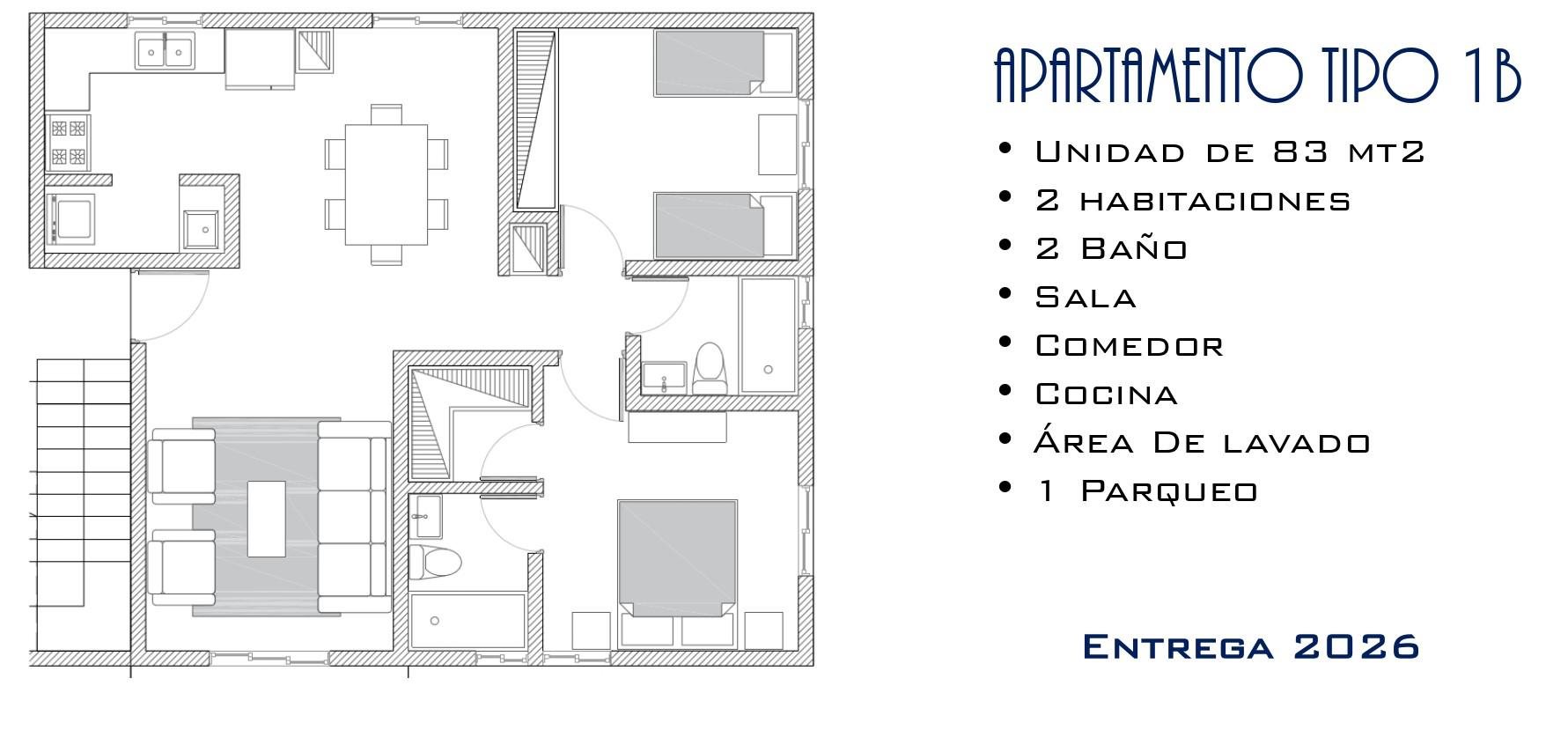 apartamentos - Apartamento en venta Santo Domingo Oeste 6