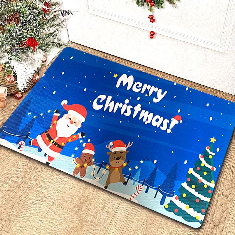 decoración y accesorios - alfombra de navidad 