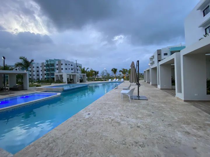 apartamentos - Punta cana  Alquiler full amueblado 2 habitaciones 9