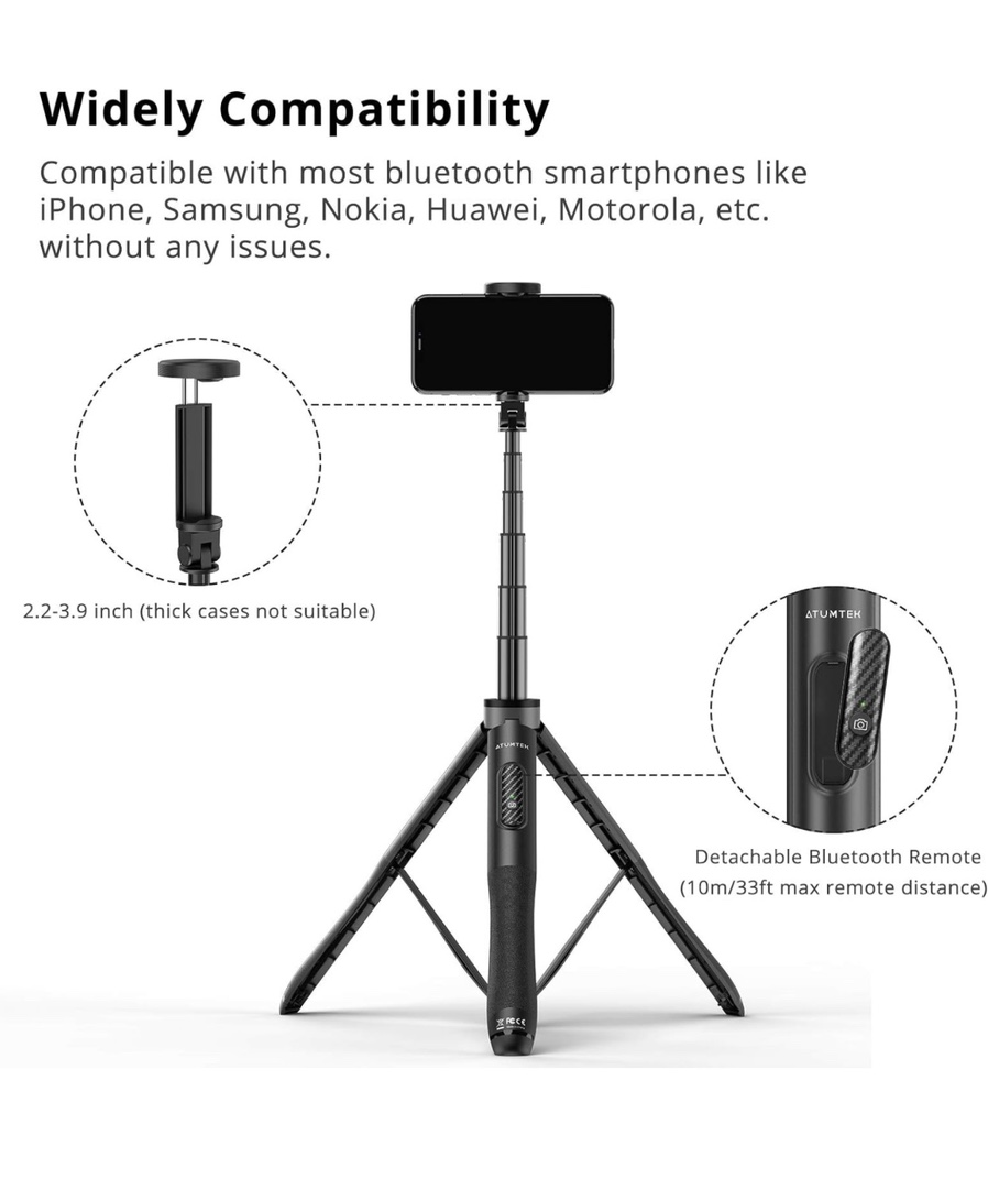 hobby y coleccion - Trípode para celular - Trípode para selfie stick de