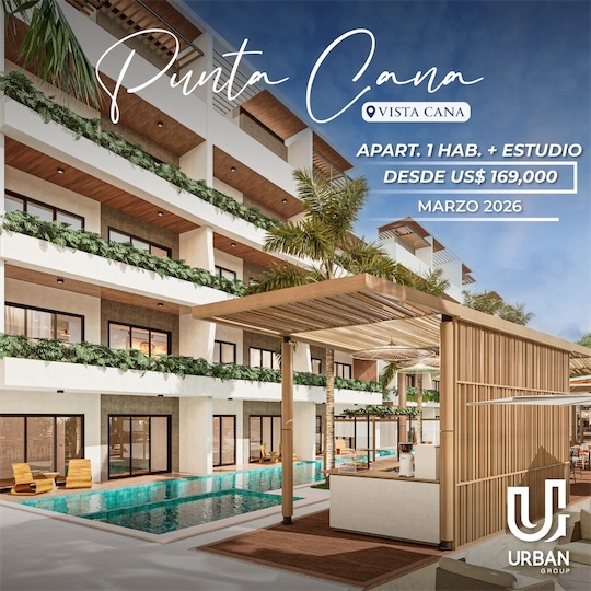 apartamentos - Apartamento 1 Habitación + estudio 📍Punta Cana  2