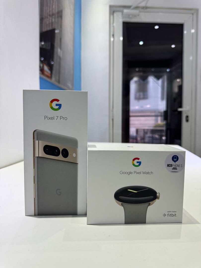 celulares y tabletas - GOOGLE PIXEL 7 PRO 128GB + GOOGLE PIXEL WATCH LTE NUEVOS SELLADOS, GARANTÍA.