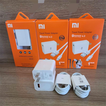 celulares y tabletas - cargador xiaomi 27W 