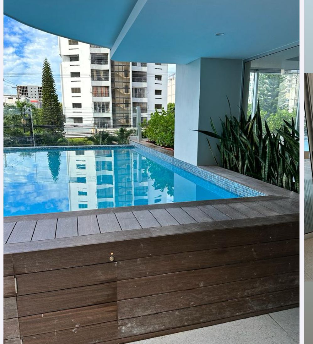 apartamentos - Piantini de una habitacion para airbnb con piscina 3