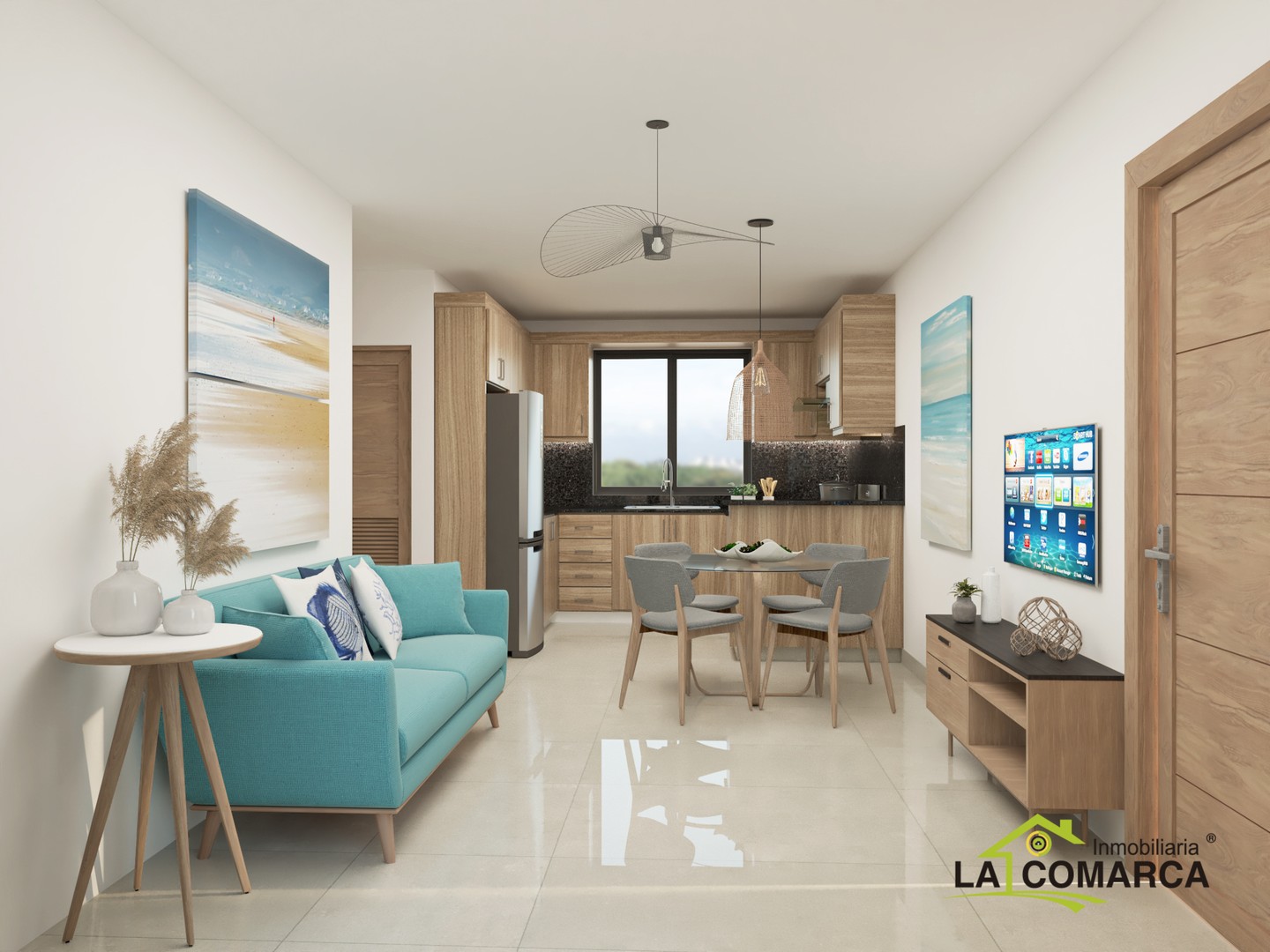 apartamentos - Apartamento con piscina en Punta Cana 4