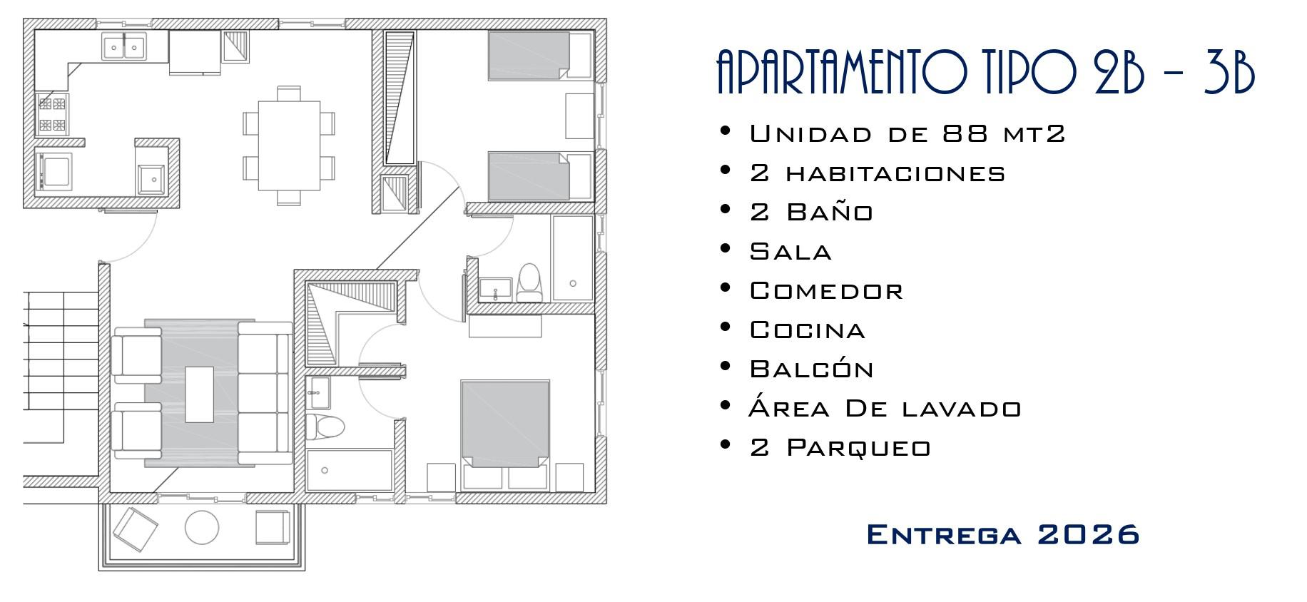 apartamentos - Apartamento en venta Santo Domingo Oeste 7