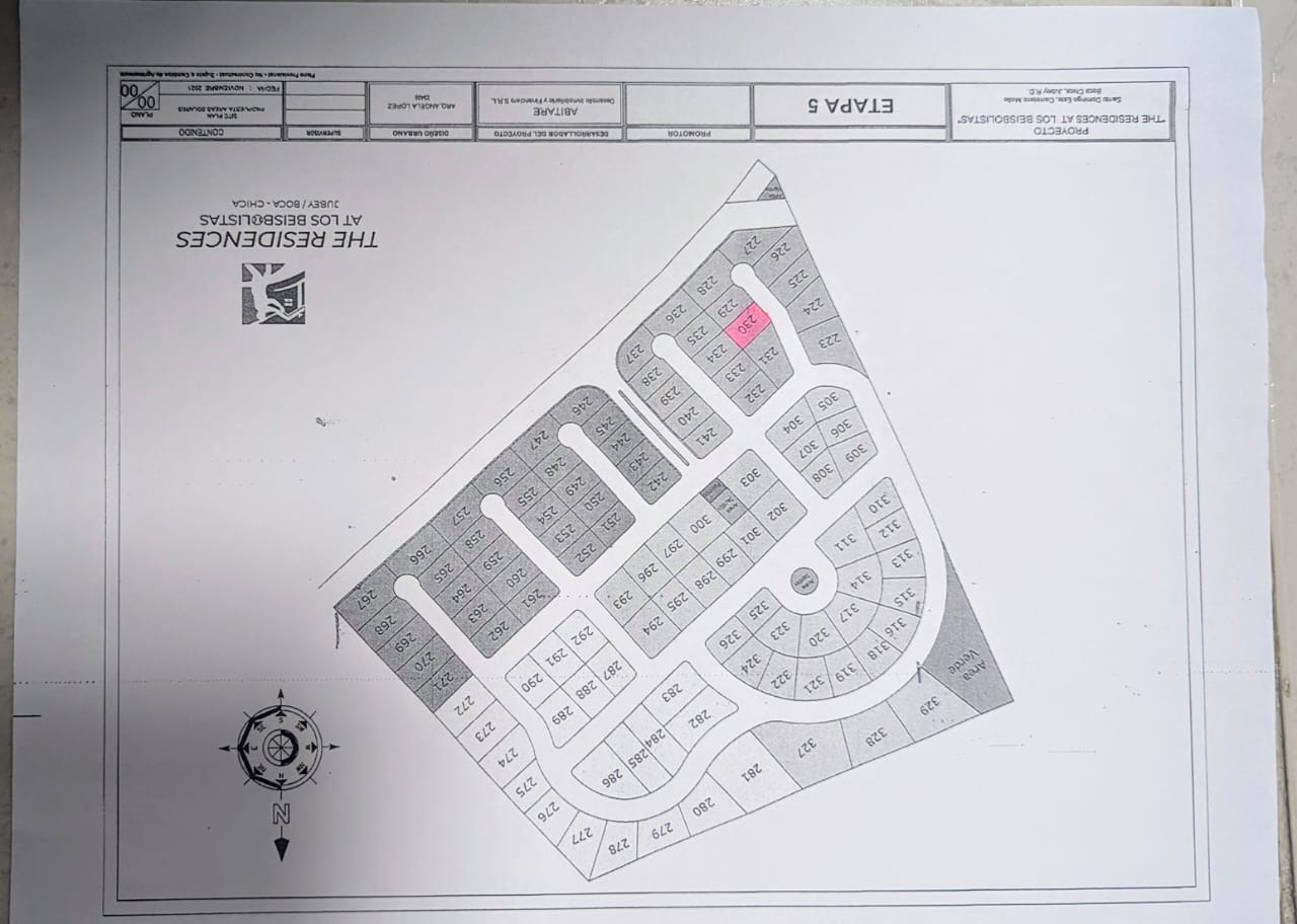 solares y terrenos - Terreno en Venta en Boca Chica  2