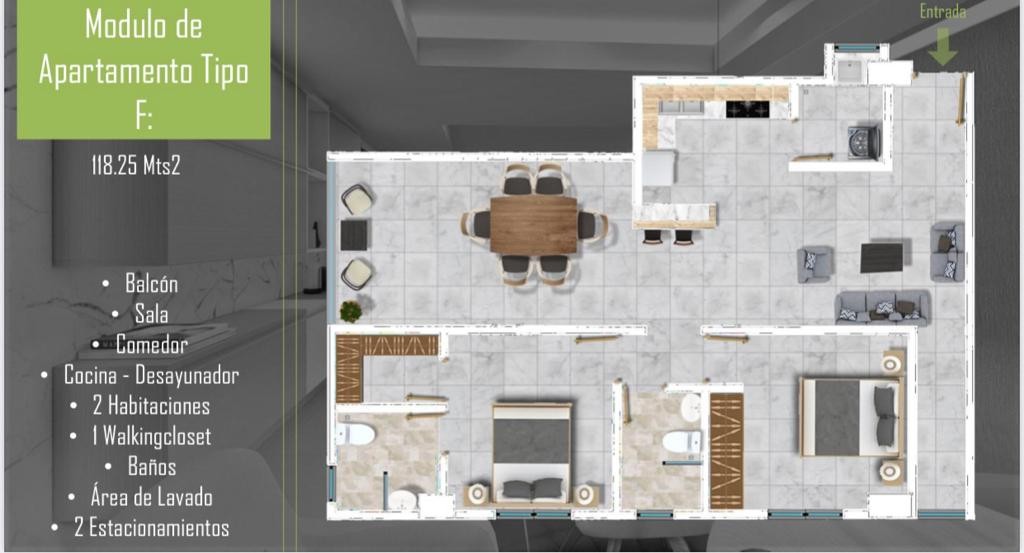 apartamentos - PROYECTO DE APARTAMENTOS EN MIRADOR DEL OESTE  7