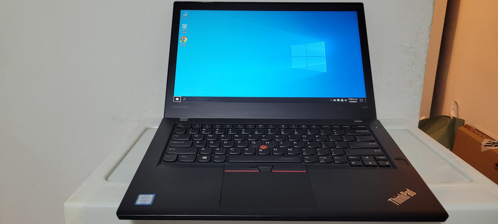 computadoras y laptops - Lenovo Slim t470 14 Pulg Core i7 7ma Ram 12gb Disco 256gb SSD Video 6GB 0