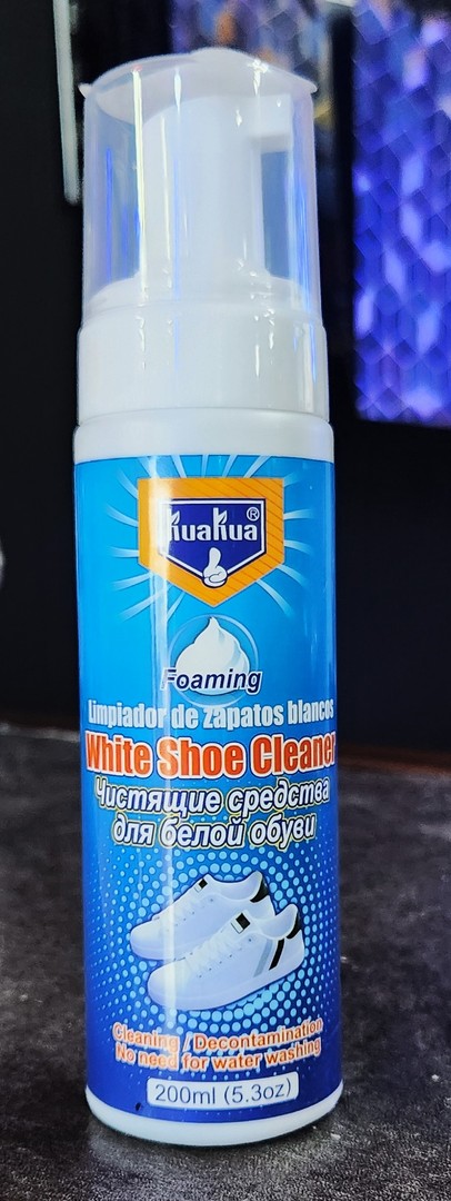 salud y belleza - Limpiador de zapatos, limpiador de zapatillas blancas de espuma, blanqueador. 1