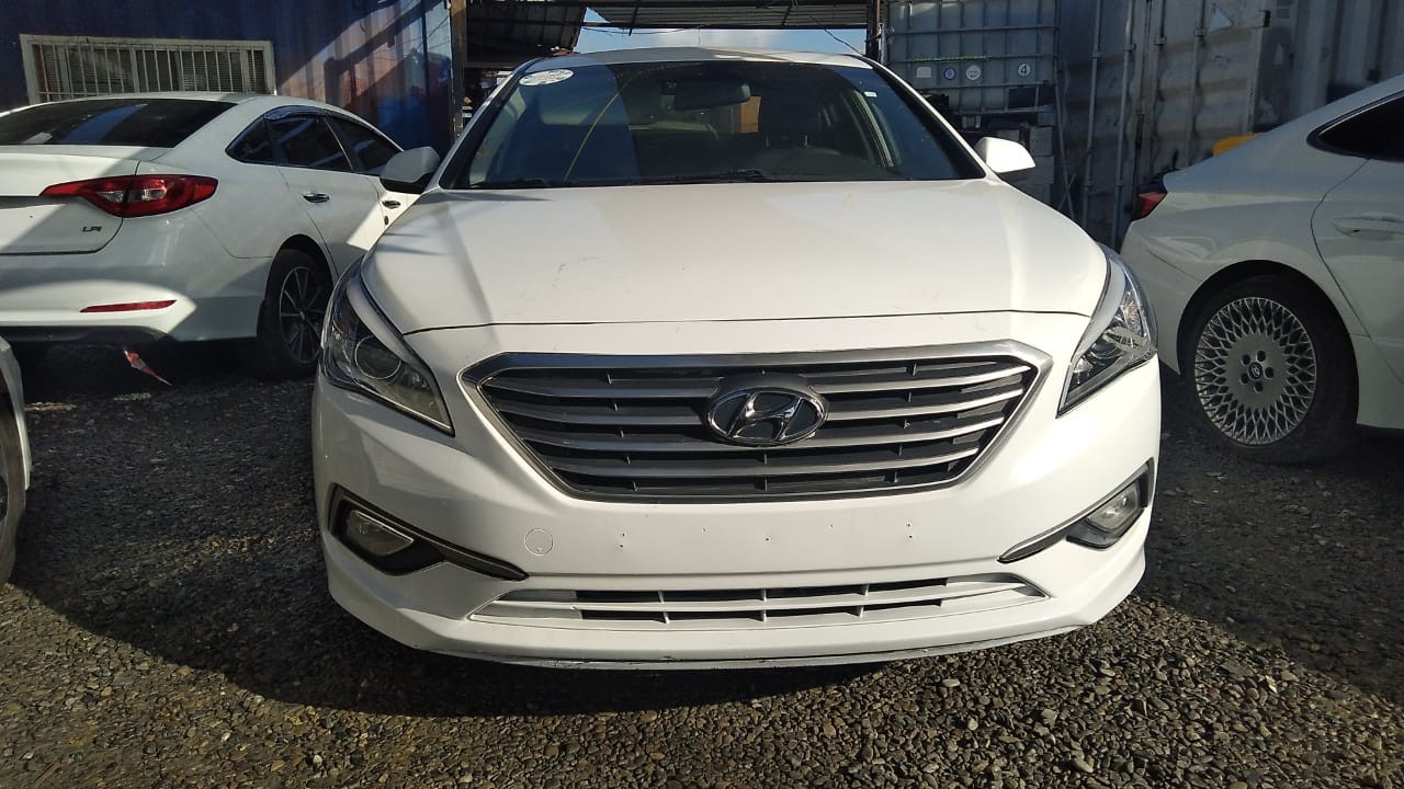 carros - HYUNDAI SONATA LF 2017 BLANCO 3