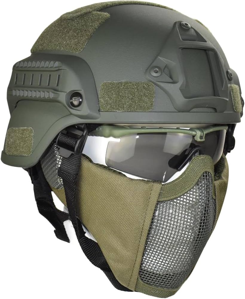 hobby y coleccion - Casco táctico con protección para las orejas 1