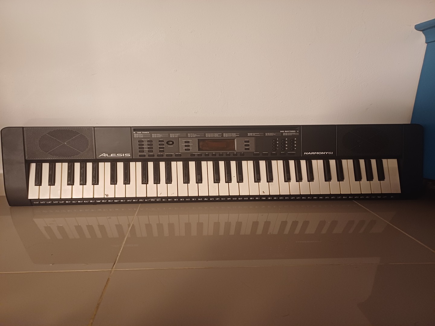 instrumentos musicales - Piano Alesis Harmony 61 Teclas, En Buen Estado (incluye cable y soporte) 1