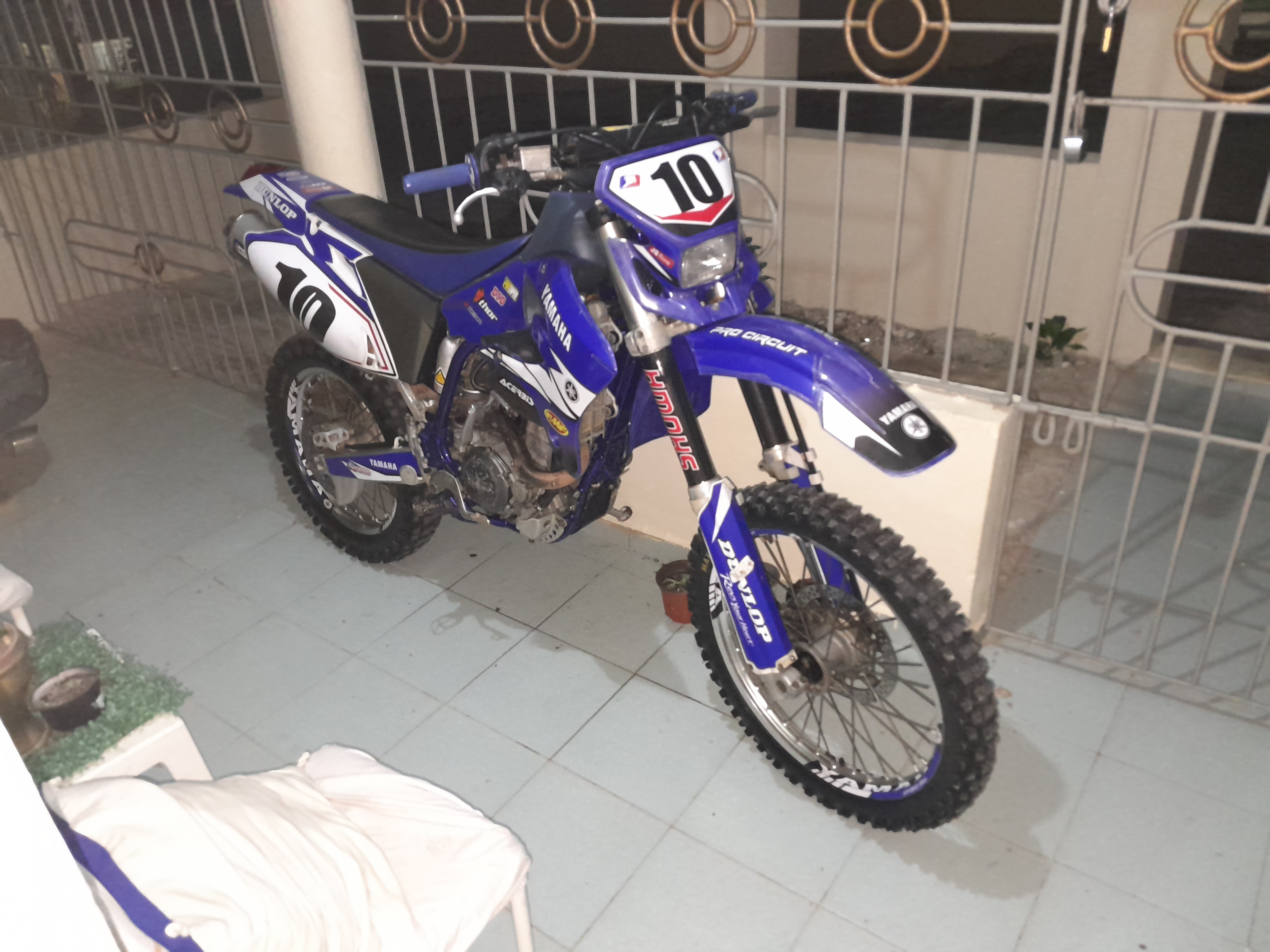 motores y pasolas - Yamaha wr 250  legal