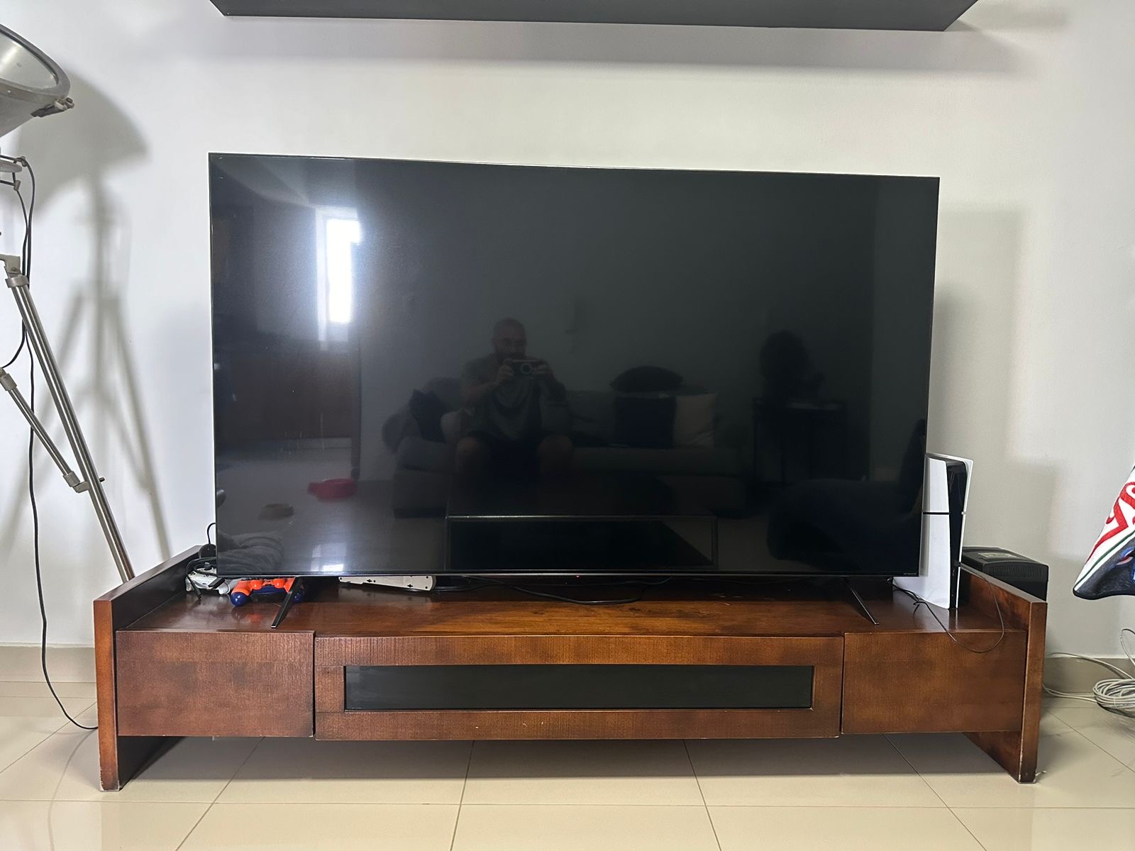 muebles y colchones - Mueble Sala Para Televisor Madera