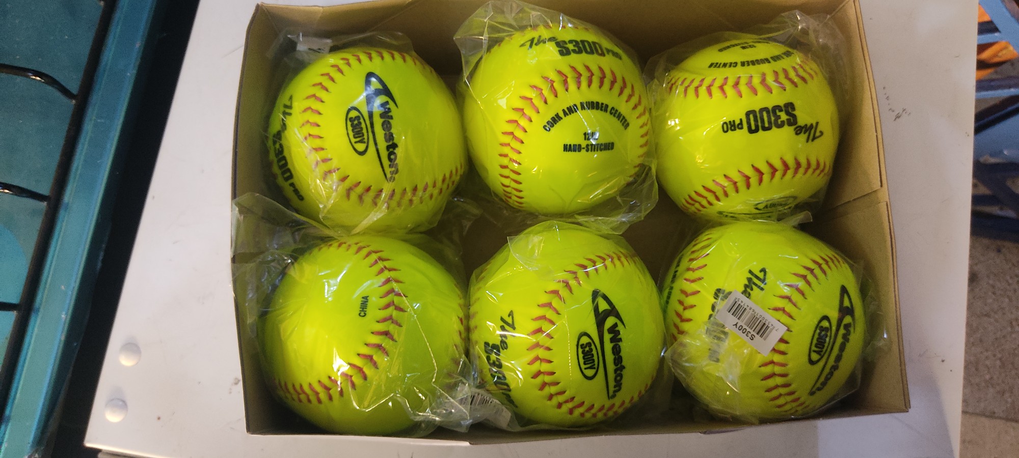 deportes - Bolas softball Weston S300  1