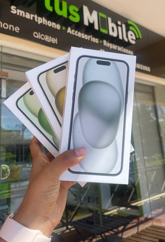 celulares y tabletas - iPhone 15 Plus 128GB -1 año de garantía