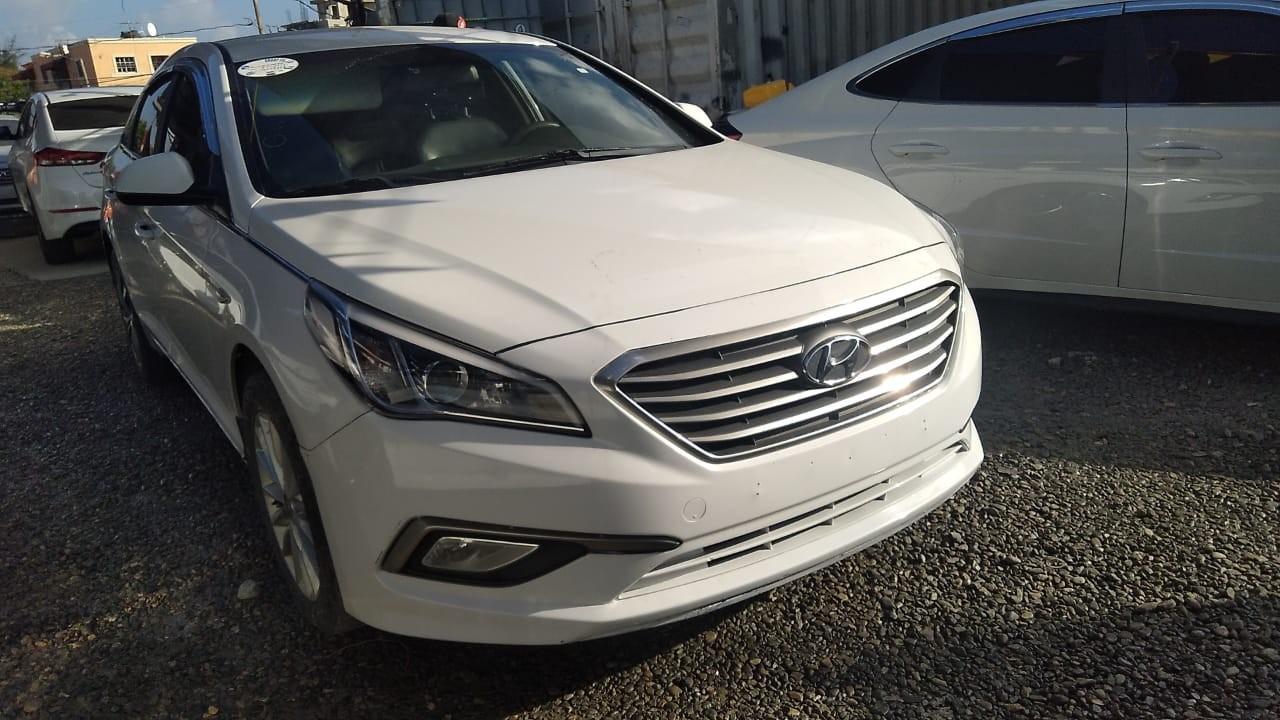 carros - HYUNDAI SONATA LF 2017 BLANCO 4