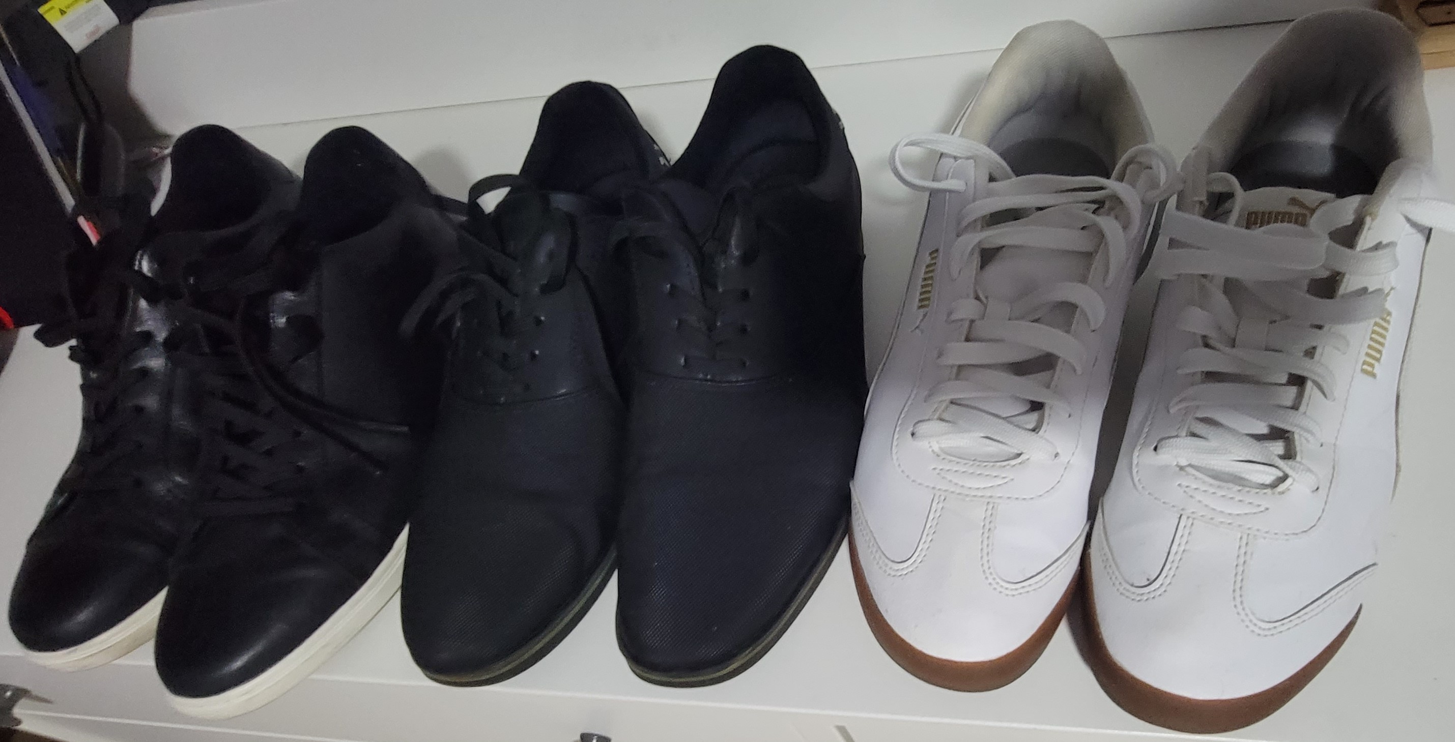 zapatos para hombre - **Vendo tenis / zapatos Aldo y puma 11.5 prácticam