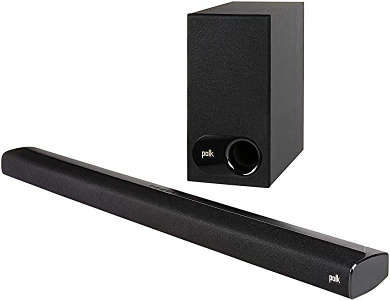 camaras y audio - Polk Audio Signa S2 Barra de sonido para TV ultradelgada con subwoofer 0