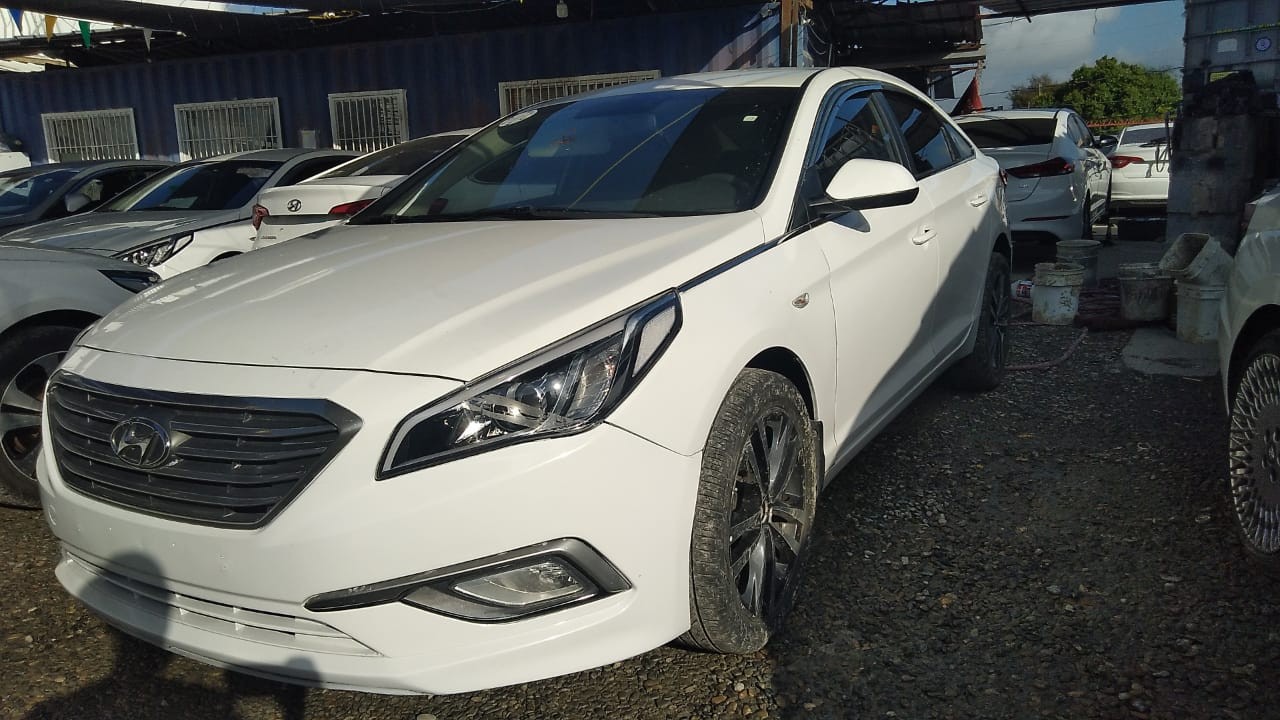 carros - HYUNDAI SONATA LF 2017 BLANCO 5