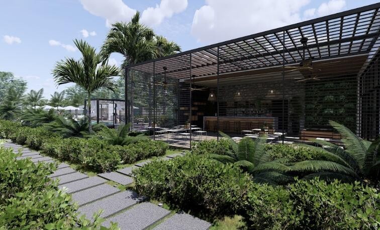 apartamentos - Proyecto en venta Punta Cana #24-317 un dormitorio, piscina, parqueo.
 4