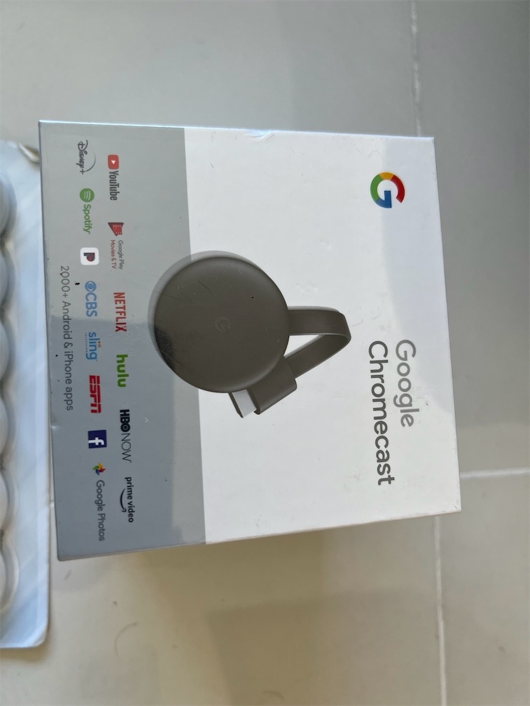 accesorios para electronica - Chromecast 3era generación 
