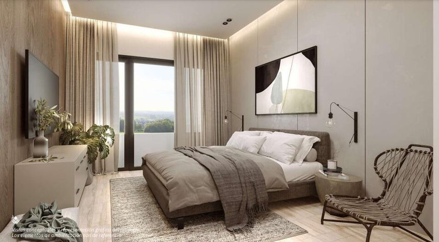 apartamentos - Proyecto en venta Punta Cana #24-67 tres dormitorios, balcón, campo de golf, Gym 1