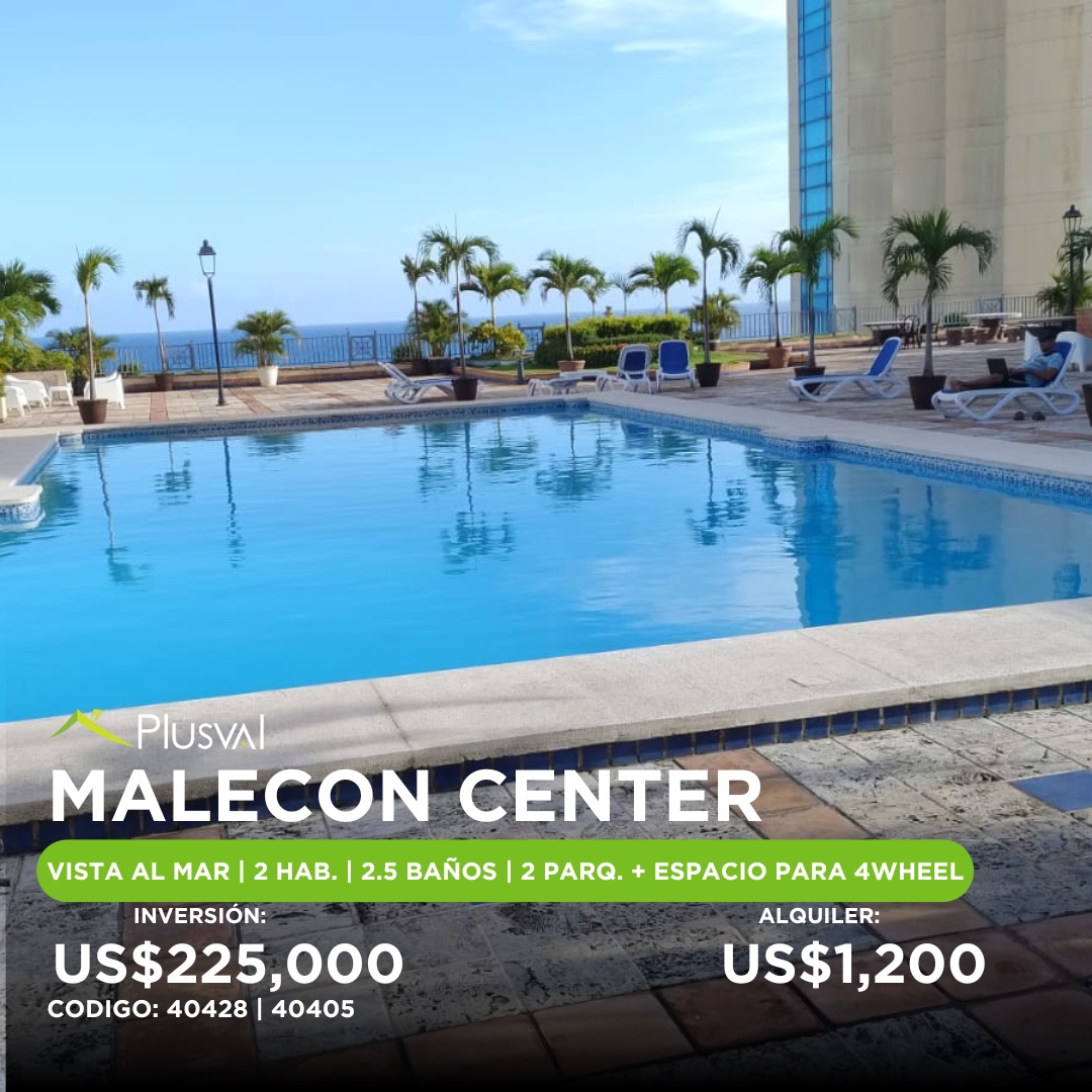 apartamentos - Apartamento en venta en Malecon Center, Sto. Dgo.  1