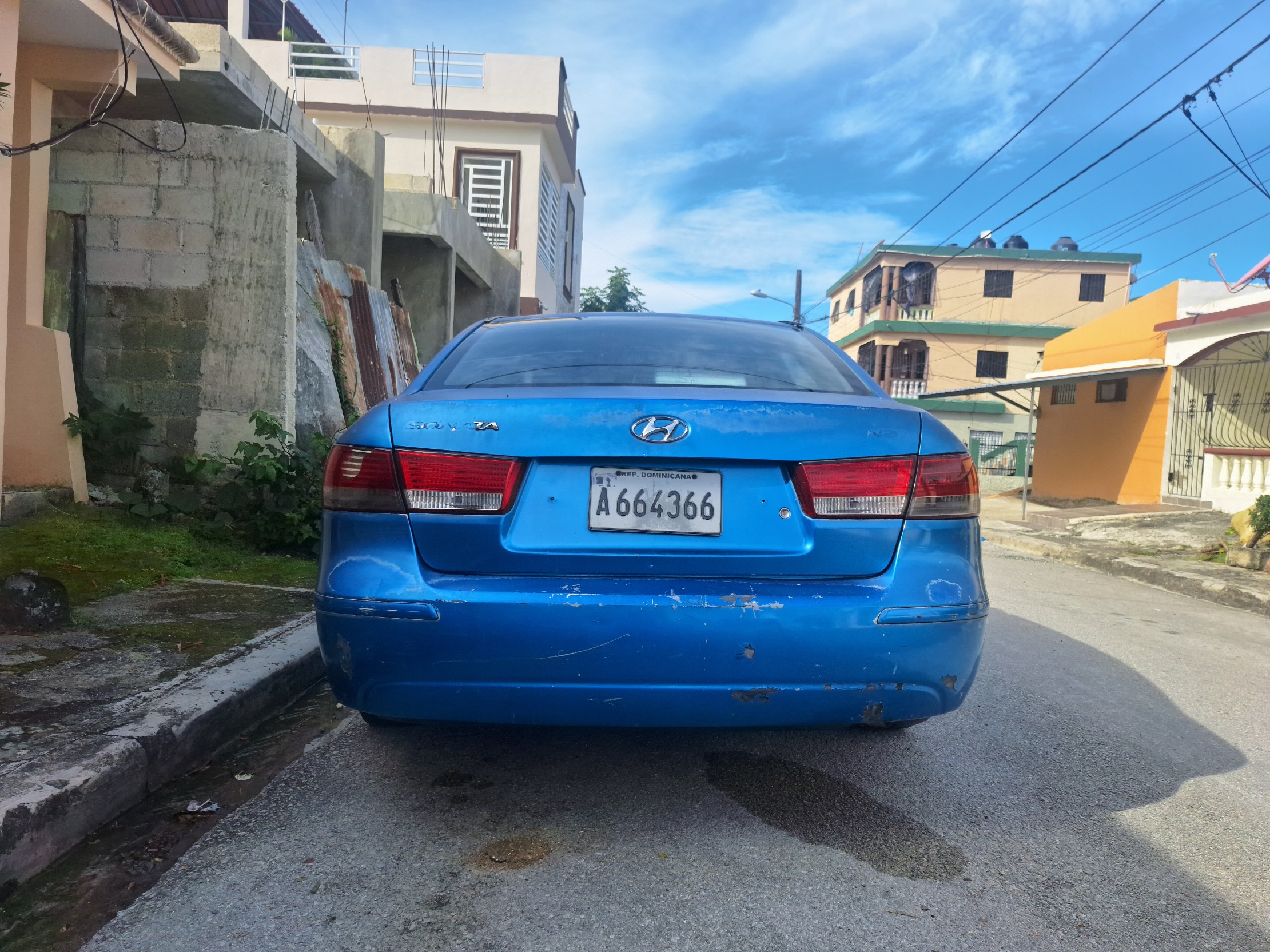 carros - Hyundai Sonata N20 2010 azul 