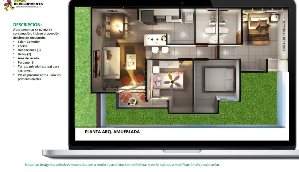 apartamentos - Apartamentos 3Hab/2Ba Aplica Bono y Pagas Solo el 20% Durante Construccion  5