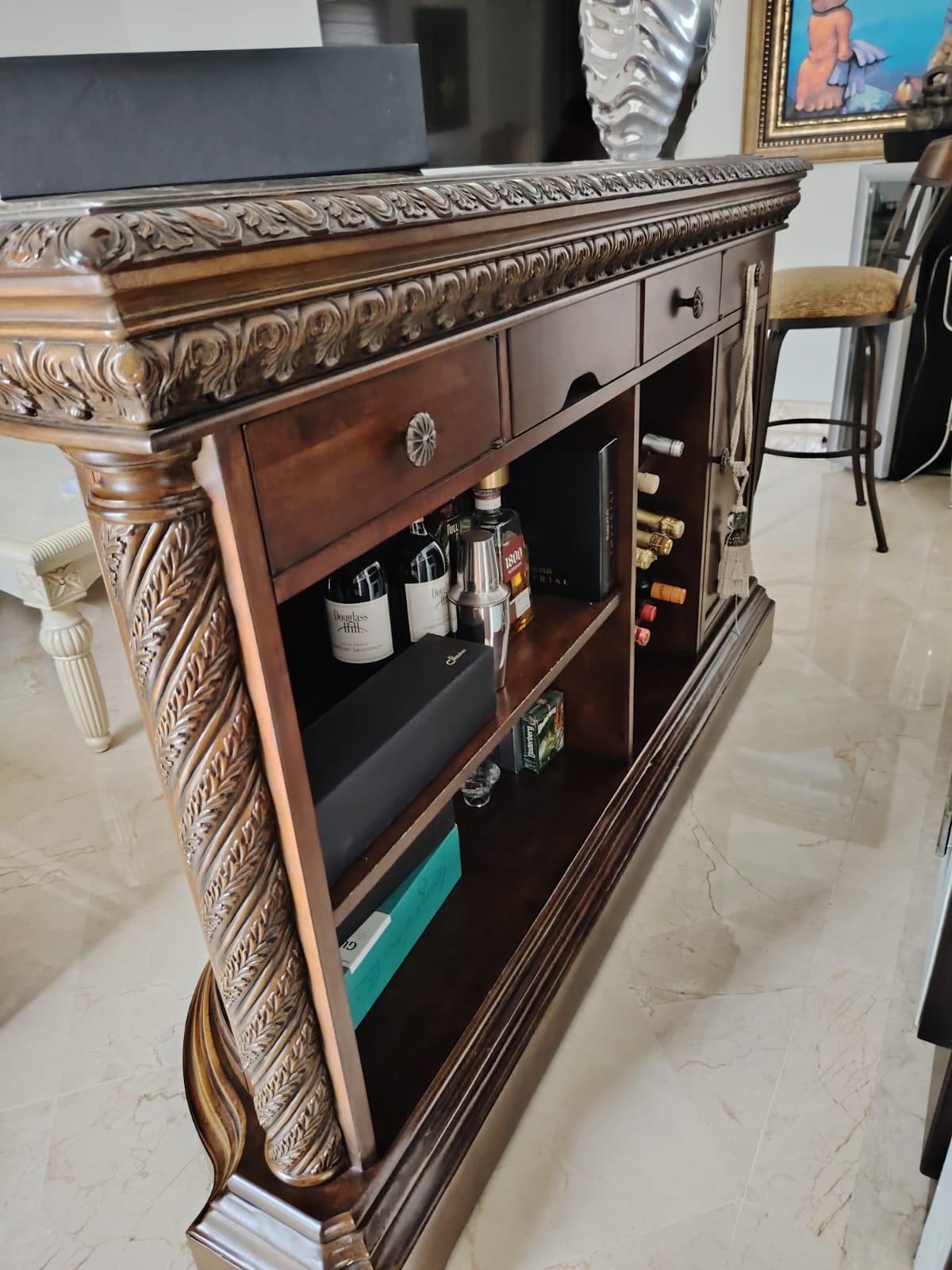 decoración y accesorios - BAR para residencia familiar, hermoso mueble 1