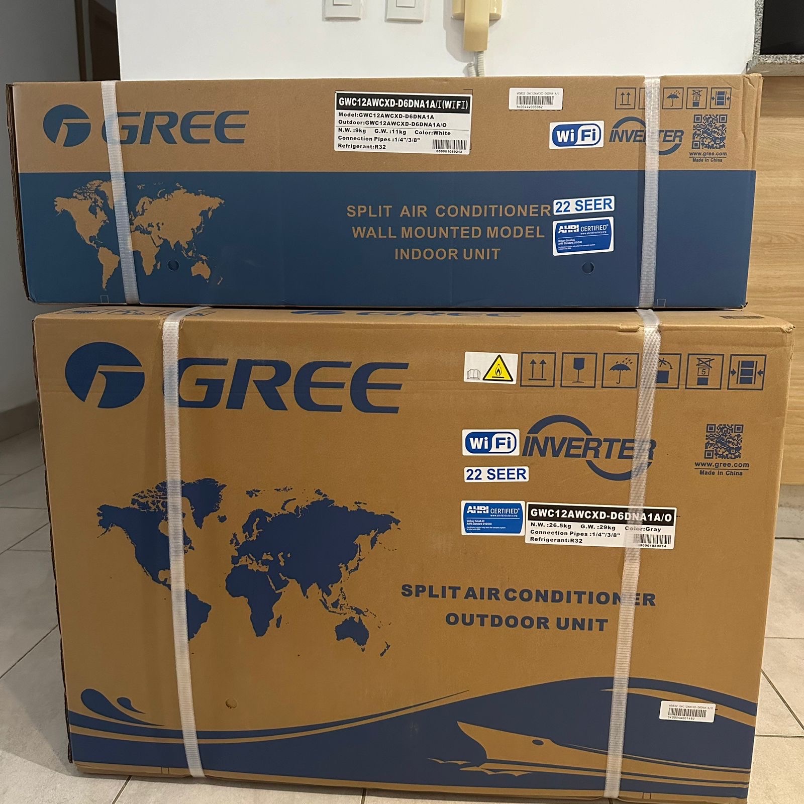 accesorios para electronica - Aires Acondicionados Inverter Gree 12 BTU Eficiencia 22 Nuevos Sellados 🔥