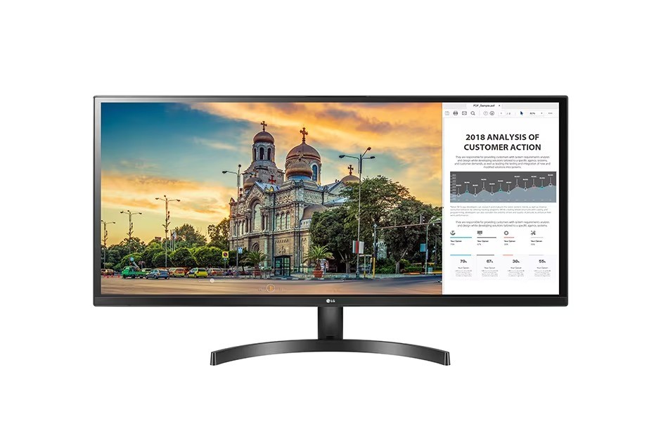 computadoras y laptops - OFERTA Monitor LG 34WK50 Ultra 34" Pulgadas Full HD LED 4