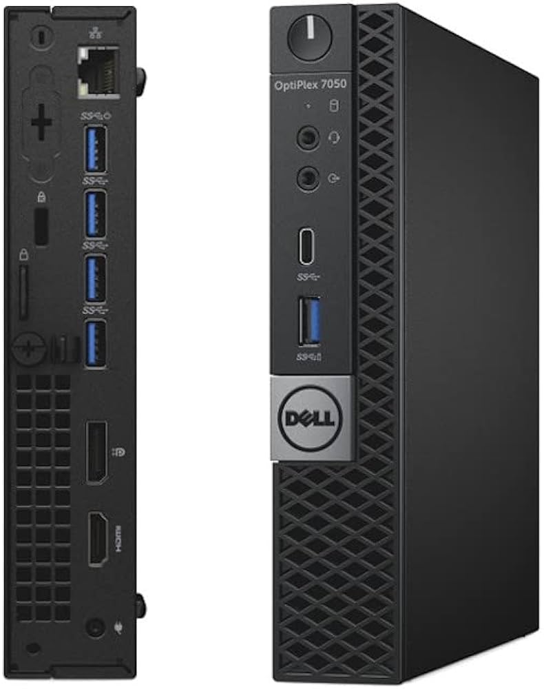 computadoras y laptops - Cpu micro Dell optiplex 7050 i5 7th generación  1