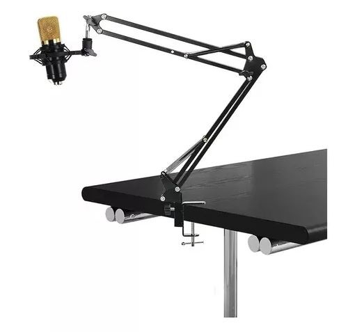 camaras y audio - Kit de microfono condensador bm800 con pedestal de mesa 4
