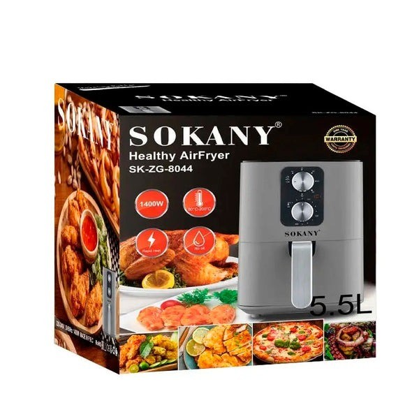 electrodomesticos - FREIDORA 5.5L ANALOGA SOKANY SK-8044 2